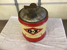 Vintage DX 5 Gallon Can for sale  Shipping to South Africa