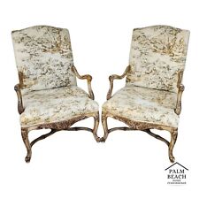 Italian linen armchairs for sale  Lake Worth