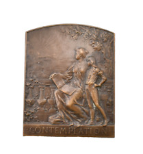 Plaque bronze art d'occasion  Draveil