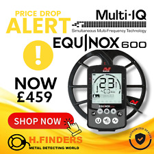 Minelab equinox 600 for sale  TOTNES