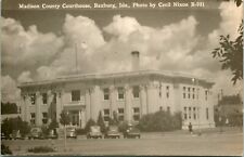 Cartão postal antigo década de 1940 RPPC - Madiscon County Court House Rexburg ID Cecil Nixon  comprar usado  Enviando para Brazil