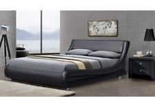 italian leather bed for sale  BANBURY