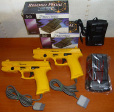 Pistolas de Luz PROTECTOR Logic 3 (Justifier, Hyper Blaster) PlayStation PS1 PSX comprar usado  Enviando para Brazil