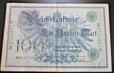 Reichsbanknote 100 mark gebraucht kaufen  Niederkassel