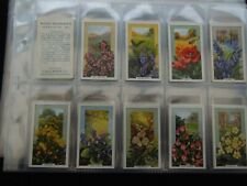 cigarette cards wild flowers for sale  MELTON MOWBRAY