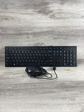 Combo teclado fino USB com fio Dell KB216p e mouse Dell MS116p, usado comprar usado  Enviando para Brazil