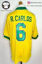 Camisa Brasil Roberto Carlos #6 1997/98 Home Extra Grande / GG comprar usado  Enviando para Brazil