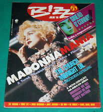 Madonna - Bizz 60 BRASIL Magazine 1990 Blond Ambition World Tour comprar usado  Brasil 