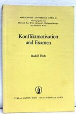 Konfliktmotivation und Examen. Psychologia universalis ; Bd. 18 Fisch, Rudolf: na sprzedaż  Wysyłka do Poland