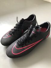 Nike Mercurial football rugby boots metal studs hardly worn slim/small fit Uk 6 for sale  Shipping to South Africa