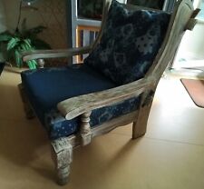 Fauteuil céruse beige d'occasion  Le Mans