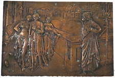 Metal plaque bronze for sale  Boring