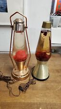 Dos lámparas de lava vintage segunda mano  Embacar hacia Argentina