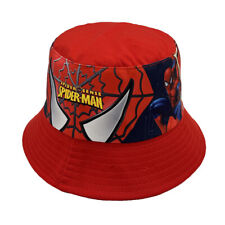 Usado, Spider-Man Estampado Completo Protector Solar Cubo Sombrero Niño Pescador Gorra Niña Niño segunda mano  Embacar hacia Argentina