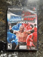 Smackdown vs Raw 2007 (Sony Playstation 2) PS2 COMPLETE CIB TESTED MINT!! for sale  Shipping to South Africa