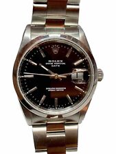 Usado, Reloj de acero Rolex Oyster fecha perpetua 15200 - esfera negra segunda mano  Embacar hacia Argentina