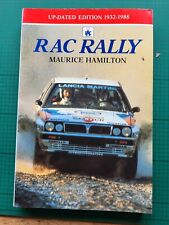 Rac rally book for sale  MARKET HARBOROUGH