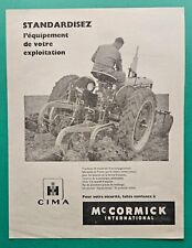 Cormick advertisement tractor d'occasion  Expédié en Belgium