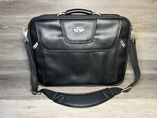 Men's Antler Leather Briefcase Laptop Bag Black Leather Laptop Bag Strap 1.8kg for sale  Shipping to South Africa