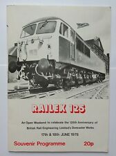 Railex 125 british for sale  DURHAM