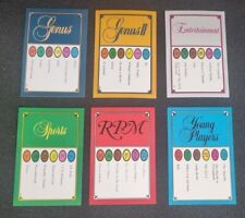 Trivial pursuits cards for sale  Shipping to Ireland
