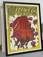 Flatstock 8 - 2006 Jay Ryan poster SXSW Austin Convention Center 86/300 Signed, used for sale  Chicago