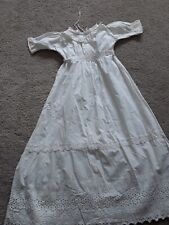 Antique christening gown for sale  DRONFIELD