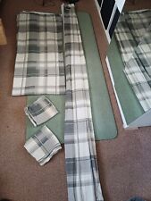 Curtains 66x90 grey for sale  PORT TALBOT