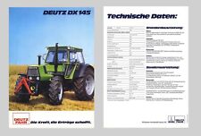 DEUTZ DX 145   Allrad Schlepper Traktor Original 1981 comprar usado  Enviando para Brazil