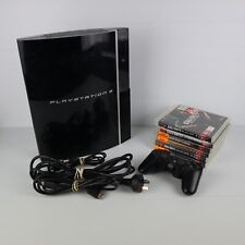 PS3 Fat Console PlayStation 3 40GB CECHK02 Bundle w 6 Games & Controller, used for sale  Shipping to South Africa