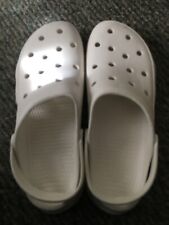 Used, New Mens White Classic Clog Croc Unisex Loafers Water Friendly Sandals 12 for sale  Shipping to South Africa