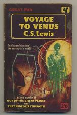 C.S. Lewis Voyage to Venus Vintage 1960 Pan Paperback Book B6 comprar usado  Enviando para Brazil