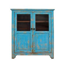 Distressed bright blue for sale  San Mateo