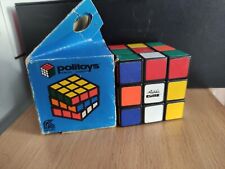 Cubo de Rubik Juego de Lógica Rompecabezas POLITOYS Hungría Original De Colección 1980 segunda mano  Embacar hacia Argentina
