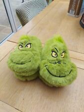 Grinch childrens slippers for sale  OSWESTRY