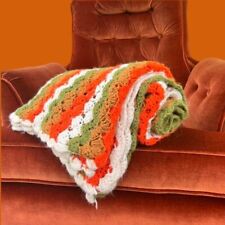 Cobertor afegão vintage anos 70 colorway retrô multicolorido feito à mão sofá difuso comprar usado  Enviando para Brazil