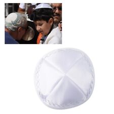 Adult kippah white for sale  Shipping to Ireland