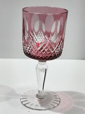 Cranberry goblet cut for sale  La Salle
