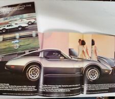 1978 corvette brochures for sale  Derry