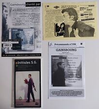 Serge gainsbourg lot d'occasion  Saint-Martin-de-Seignanx