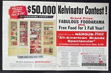 1962 kelvinator refrigerator for sale  Lascassas