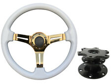 White gold steering for sale  PETERBOROUGH