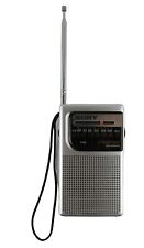 Radio de bolsillo portátil SONY ICF-S10MK2 AM/FM AM/FM AM/FM con antena DAÑO DEE DESC, usado segunda mano  Embacar hacia Argentina