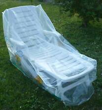 Lot de 2 Housses de protection pour chaise longue, bain de soleil, transat d'occasion  France