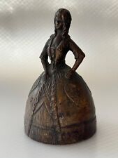 Old brass lady for sale  UK