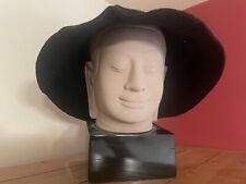 Black felt hat for sale  LITTLEBOROUGH