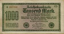 4536 reichsbanknote 1000 gebraucht kaufen  Deutschland