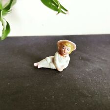 1920 Vintage Porcelain Beautiful English Baby GirlFigure Decorative Germany C135 for sale  Shipping to South Africa