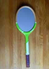 Raquete de tênis vintage upcycled cinza Courtmaster madeira espelho comprar usado  Enviando para Brazil