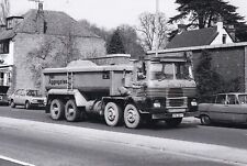 B/W PHOTO: HALL AGGREGATES SCAMMELL ROUTEMAN 8 WHEEL TIPPER - CPE 264T for sale  GRANTHAM